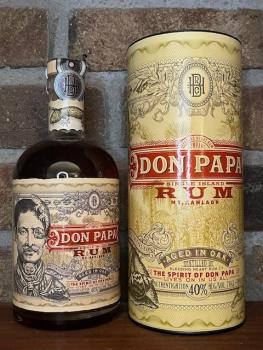 Rum Philippinen Don Papa 0,7 l Flasche in der Geschenkbox